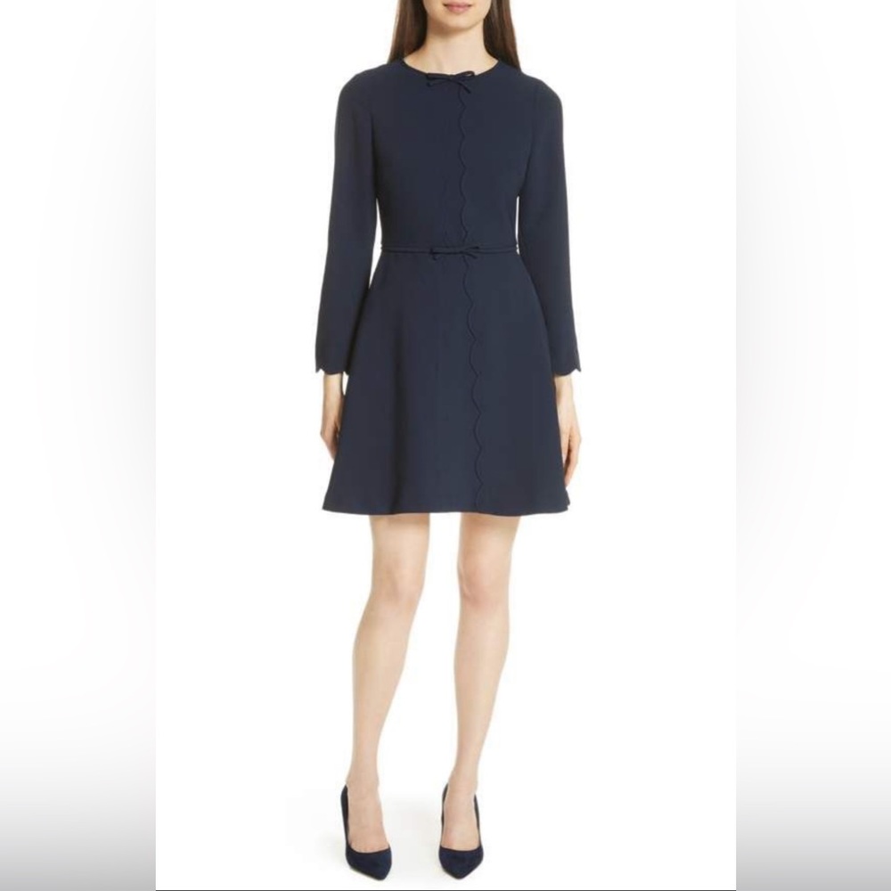 Ted Baker Navy Blue Dress